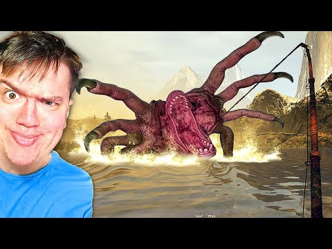 I fish for GIANT FISH from the LAKE