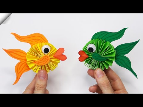 DIY paper crafts Paper Fish