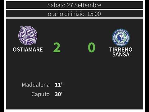 Ostiamare - Tirreno Sansa (2-0) U16 Elite 25/26