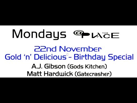 Matt Hardwick Gatecrasher Gold N Delicious GnD Stoke club night Hemstock Paul Van Dyk