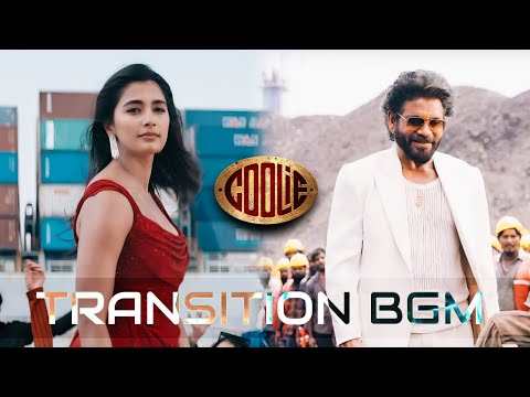 Coolie Transition BGM | Monica To Simon Transition BGM | Anirudh | Lokesh | Rajinikanth | HQ BGM 
