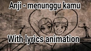 Download lagu Anji - menunggu kamu (animation ) ( Bikin baper) mp3