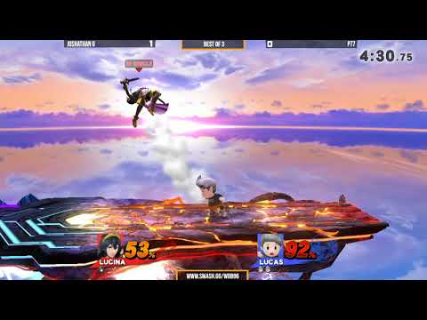 WBB #96 | Joshathan G (Lucina, Diddy) vs P77 (Lucas) - Losers Round 4 - Smash 4 Singles