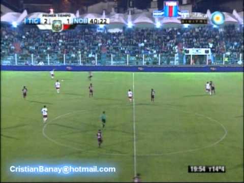Tigre 3 Newell's 1 Clausura 2012 Los goles del Chino Luna (28/5/2012)