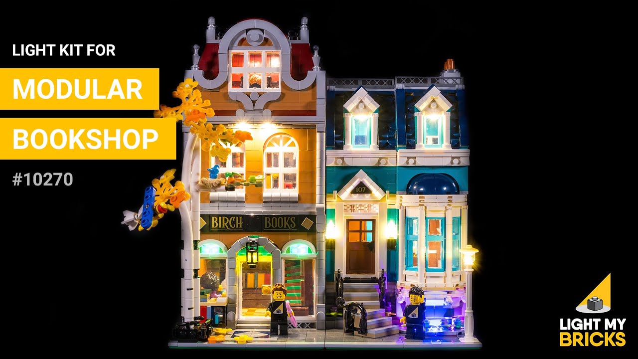 Light My Bricks Lumières-LED pour LEGO® La librairie 10270