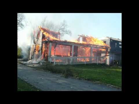 Townline FD Live Burn - Broadway st