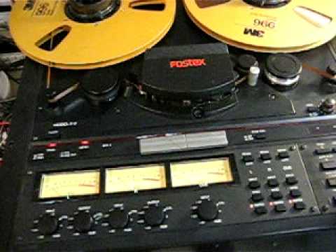 Fostex E-2 Reel to Reel Pro Recorder 3 Heads 2 speeds ready for