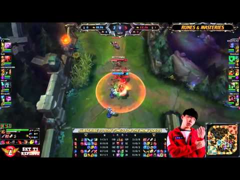 SKT T1 Marin - Renekton vs Gangplank ► S5 Challenger KR FULL GAME + RUNES MASTERIES