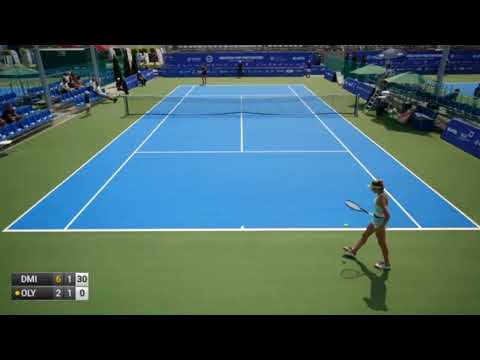 Dmitruk Kristina v (WC)Olyanovskaya Valeriya - W100 Grodzisk Mazowiecki (2°set)