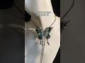 Weird Necklaces over Basic Necklaces😭🦋🖤 #jewelry #smallbusiness #mothgirl #gothgirl #necklace