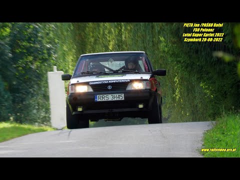 PIĘTA Jan /PAŚKO Rafał - FSO Polonez - Letni Super Sprint 2022Szymbark 28-08-2022