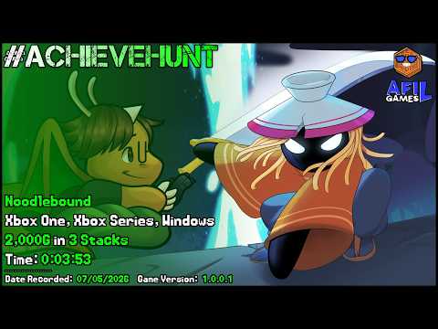 #AchieveHunt - Noodlebound (Xbox One, Series, Windows) - 2,000G in 3m 53s!