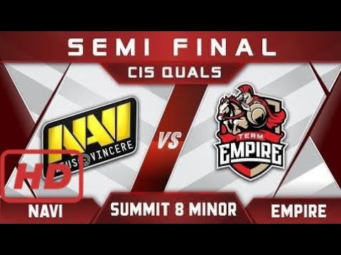 NaVi vs Empire Semi Final Summit 8 Minor 2017 CIS Highlights Dota 2