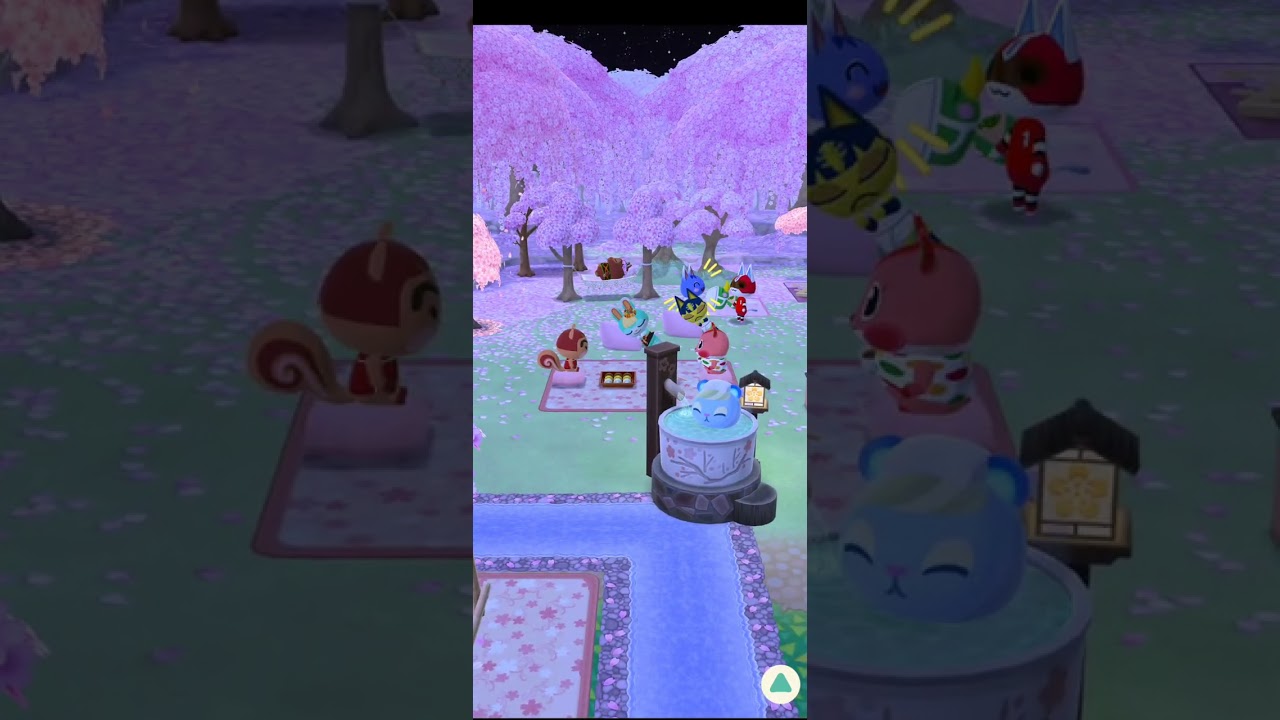 【ポケ森】 キャンプ場に春