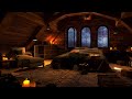 Cozy Room with Relaxing Rain Sounds for Sleeping | Deep Sleep, White Noise, Sleep Sounds, ASMR Sleep