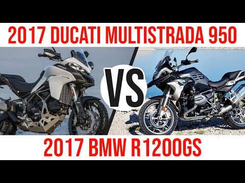 2017 Ducati Multistrada 950 Erste Fahrt gegen BMW R1200GS