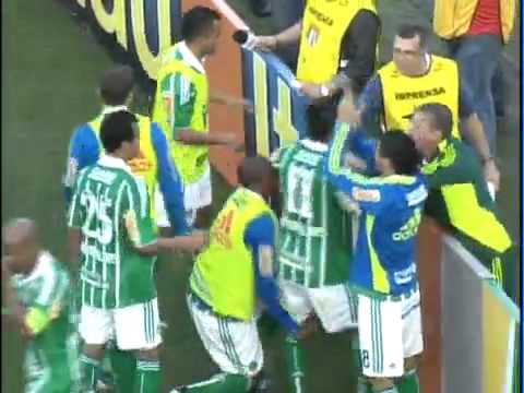 Gol do Luan - Palmeiras 1x1 Cruzeiro - 21ª Rodada (Br 2011)