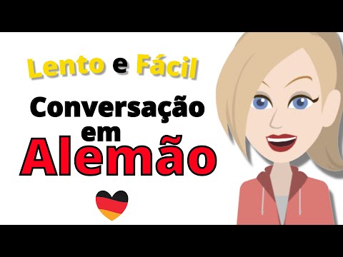 Aprendizado de Alemão Lento e Fácil ||| Prática de Conversação em Alemão