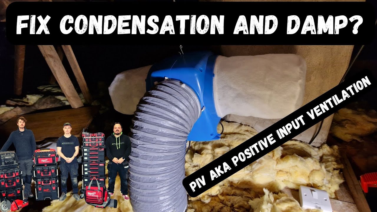 How to Install Nuaire Positive Input Ventilation PIV - Cure Condensation
