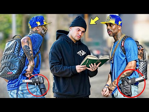 Teaching THUGS Lessons in the Hood! (MUST WATCH)