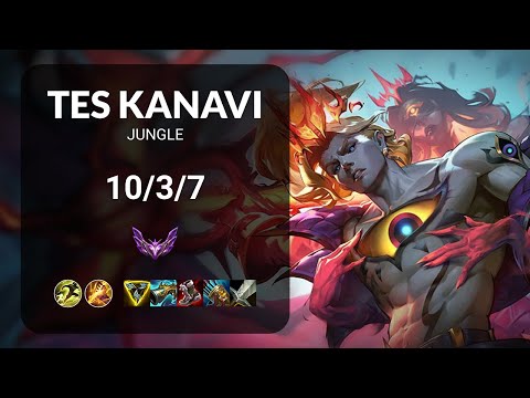 TES Kanavi Viego vs Lee Sin JUNGLE - KR MASTER Patch 15.13