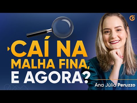 CAÍ NA MALHA FINA. E AGORA? [Aprenda a sair da malha fina NA PRÁTICA]