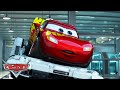 Lightning's First Time Racing on The Simulator | Pixar Cars