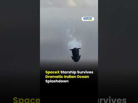 SpaceX Starship V3 Completes Major Test Flight and Splashes Down in Indian Ocean