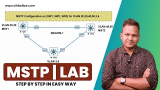 MSTP Lab Configuration |Network Engineer Practical Tutorial | CCNA//CCNP Labs