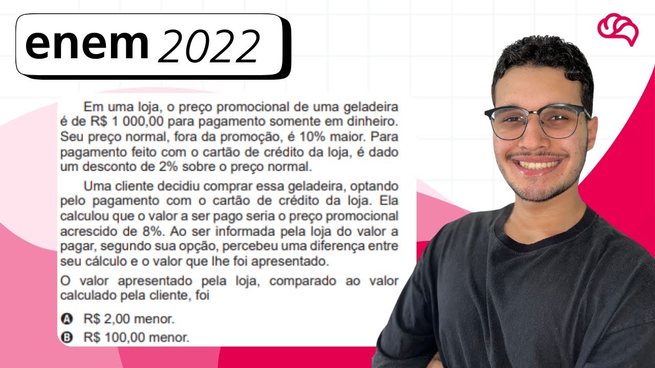 Resolução em Vídeo — Questão 167 ENEM 2022