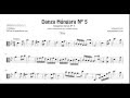 Hungarian Dance Nº5 Sheet Music for Viola on C clef