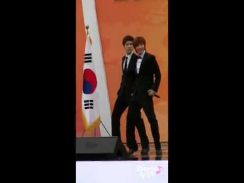 100302 Kyuhyun [Sorry, Sorry] FanCam @ Kyonggi University Celebration