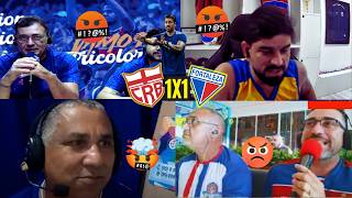 REAÇÕES DOS TORCEDORES DO FORTALEZA NO EMPATE EM 1 A 1 COM O CRB - BRASILEIRÃO SERIE B