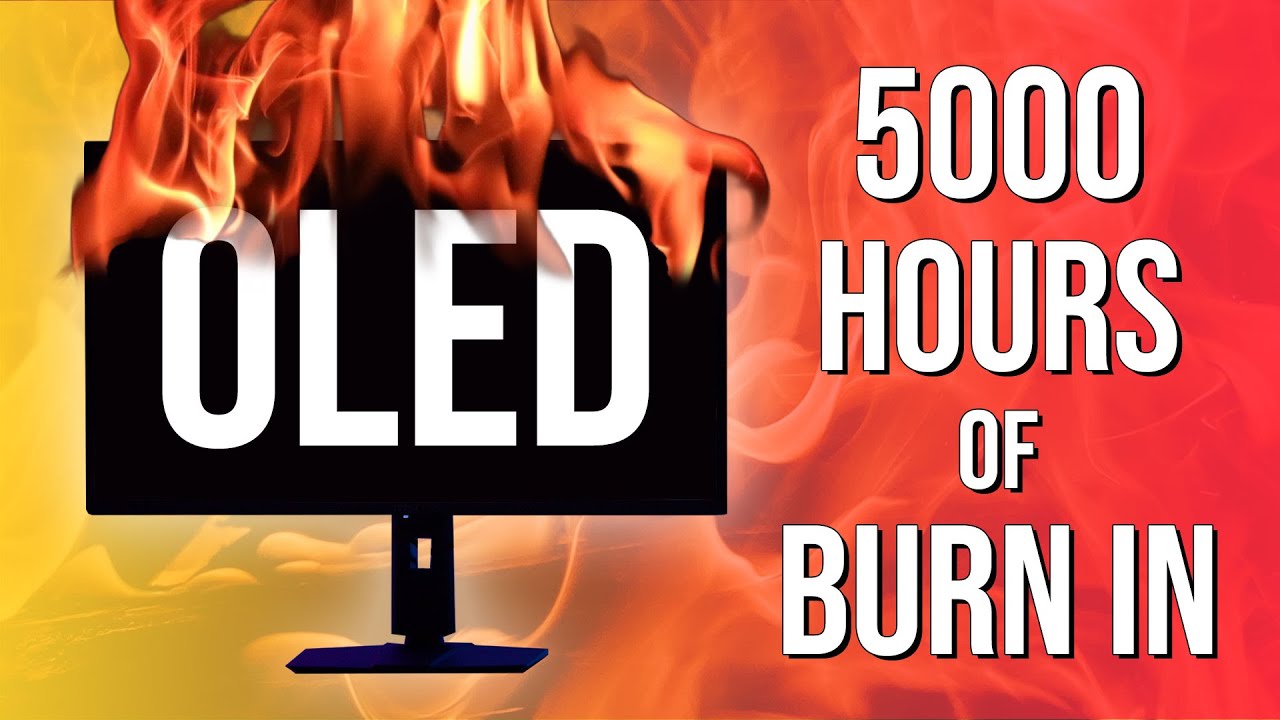 Deliberately Burning In My QD-OLED Monitor - 21 Month Update - YouTube