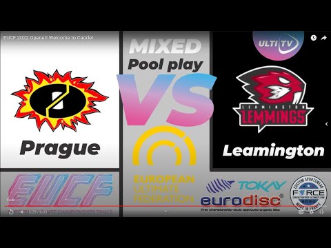 EUCF 2022 Canlı Yayın - Leamington Lemmings vs Prague Devils