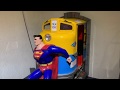 Jolly Roger Superman Train Kiddie Ride UPDATED