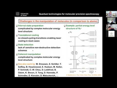 Quantum Seminar Mainz - 10.12.2020 – Stefan Willitsch – Molecular Precision Spectroscopy