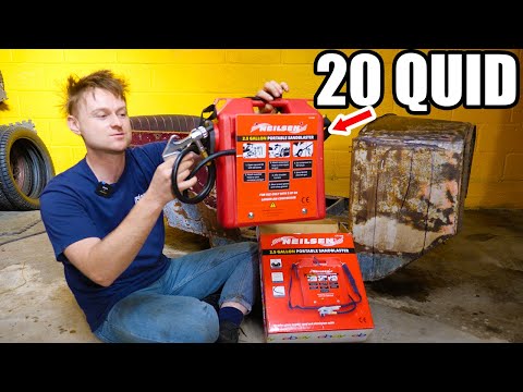 CHEAPEST Sandblaster On eBay. Is It Gunna Actually Work? sort of, But It Ended Up Costing Me £250