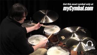 Video thumbnail for Meinl 17" Byzance Jazz Thin Crash Cymbal (B17JTC-1021814AA) by Memphis Drum Shop