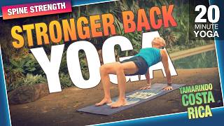 Strengthen Your Back in 20 Minutes - Spine Strength & Stretch - Five Parks Yoga w/ Erin Sampson