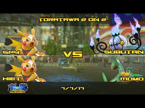 Toratawa 2on2: SPY & Hiet (Libre) vs Subutan & Momo (Chandelure/Sceptile)