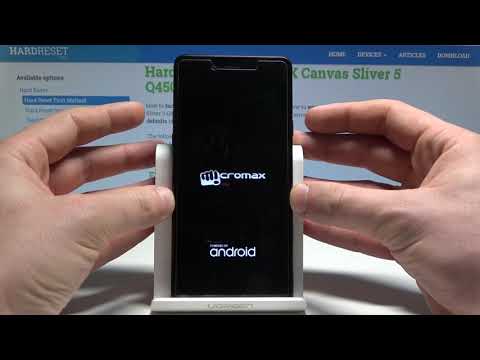 Hard Reset MICROMAX Canvas Sliver 5 - Wipe Data / Bypass Screen Lock