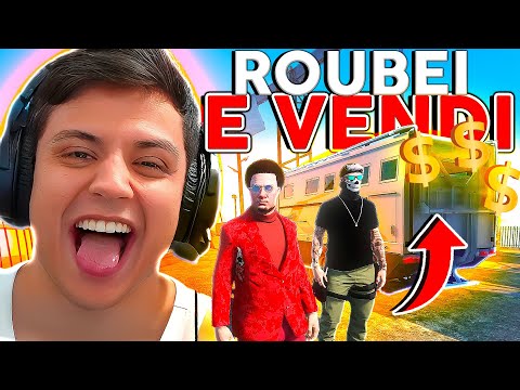 I SOLD ALL THE WEAPONS I STOLE in GTA RP 😱 (Paulinho the CRAZY)