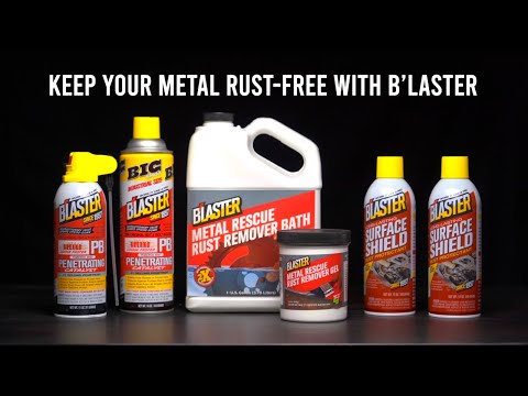 Blaster Metal Rescue. Soak and Gel Demonstration