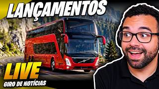 Eles estão chegando! Lançamentos da Simulação - Giro de Notícias - [ Live ]