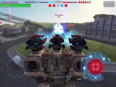 War Robots Test Server 3.6: Dragoon Gameplay, new heavy weapon