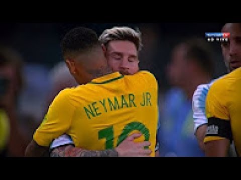 Neymar vs Argentina Home 10 /11/ 2016 .