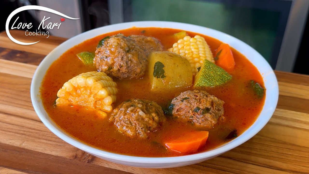 Caldo de Albóndigas en Chipotle (Mexican Meatball Soup) Recipe
