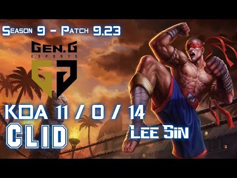 Gen Clid LEE SIN vs NIDALEE Jungle - Patch 9.23 KR Ranked
