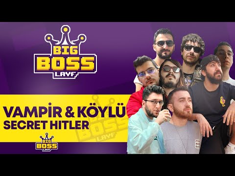 BigBossLayf - Belaltı Masaüstü Yayını #1 (Vampir Köylü ve Secret Hitler)
